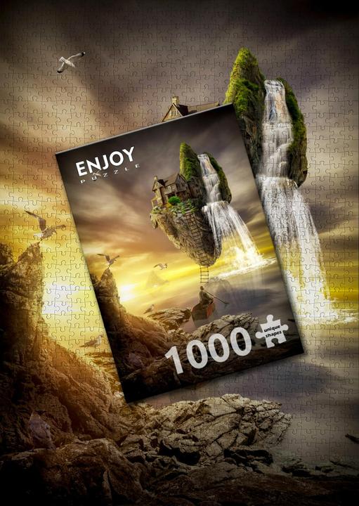 Actual product image Enjoy Puzzle ENJOY-1617 - Magical Island, Puzzle, 1000 pieces (1000 pieces)