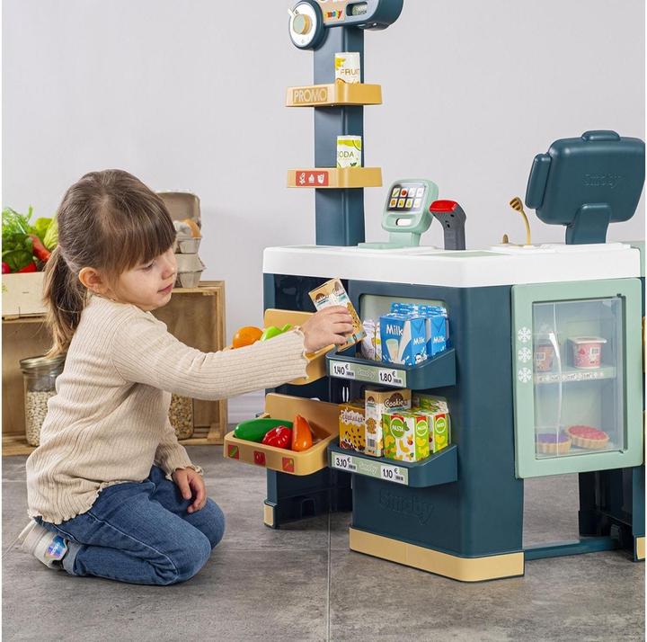 Actual product image Smoby Maxi supermarket with shopping trolley 350242