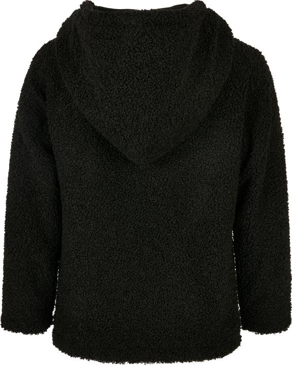 Immagine prodotto Urban Classics Giacca Sherpa con cappuccio e zip per ragazzi (134, 140)