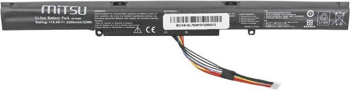 Immagine prodotto Mitsu BATTERIA BC/AS-GL752 (ASUS 2200 MAH 32 WH) (4 Celle, 2200 mAh)