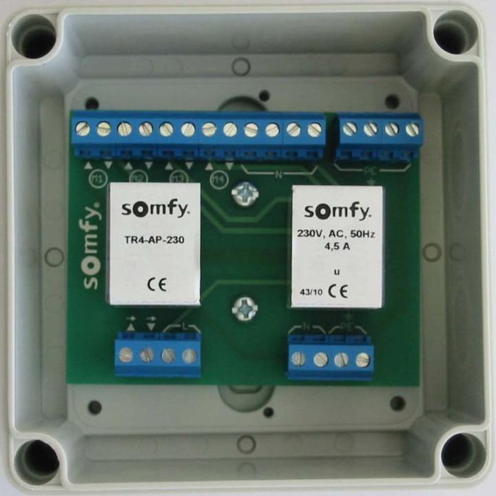 Image du produit somfy Relais de séparation TR4-AP-230 1822293