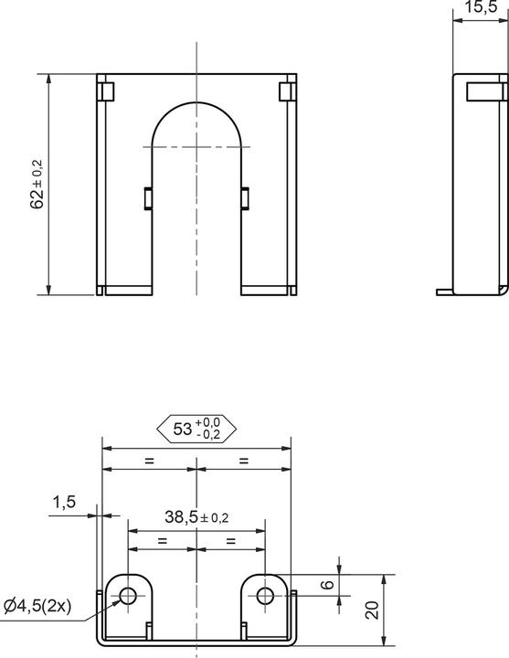 Actual product image Bachmann Coni bracket