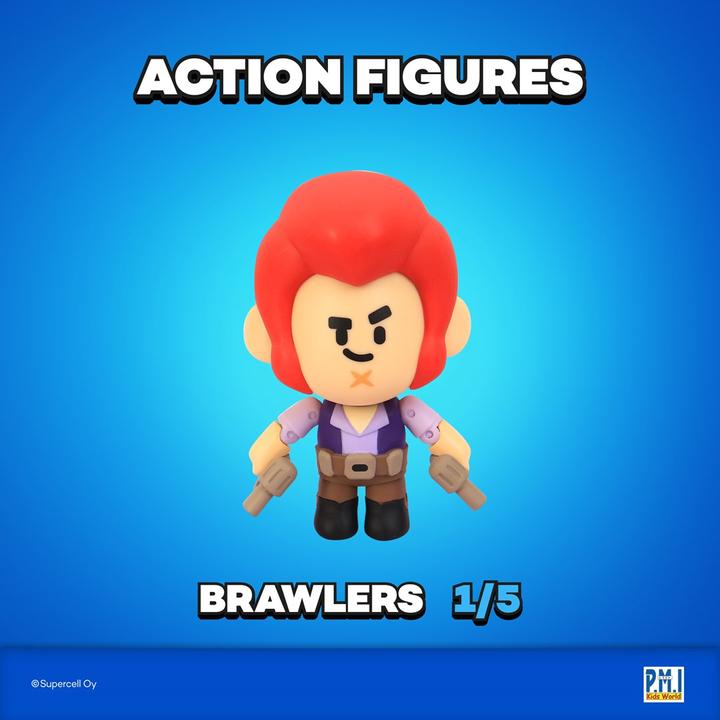 Produktbild Pmi Kids World BRAWL STARS S1 ACTION FIGURES 11cm - COLT