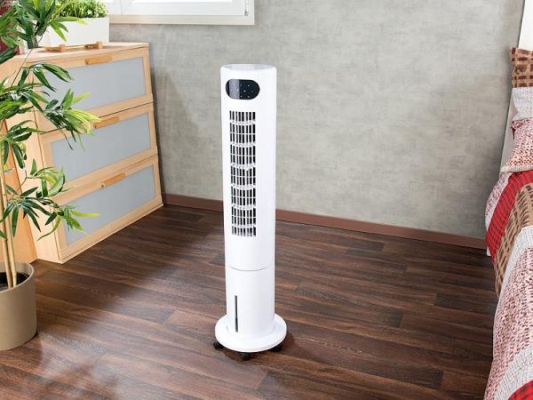 Image du produit Sichler Ventilateur de tour 3en1, refroidisseur d'air - humidificateur, oscillation 80°, 40 W (53 dB)