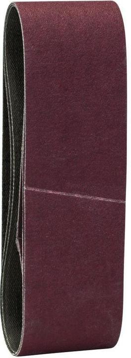 Image du produit Bosch Zubehör Set de 3 bandes abrasives pour ponceuses à ruban Bosch, qualité rouge K = 240