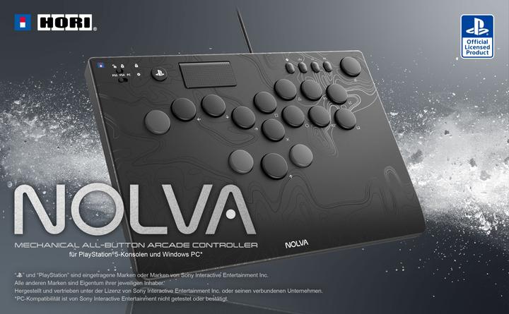 Immagine prodotto HORI NOLVA Mechanical All-Button Arcade Controller (PC, PS5)
