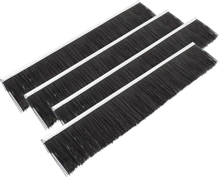Actual product image Wiltec Replacement Brush Set 4 piece for Lawn Sweeper 120cm (Sweeper, Garden machinery spare parts)