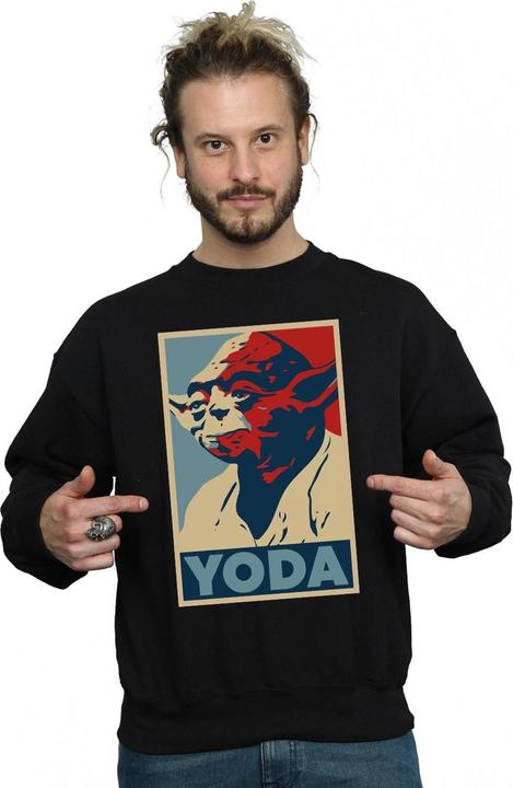 Immagine prodotto Star Wars Yoda Poster Felpa Uomo (S)