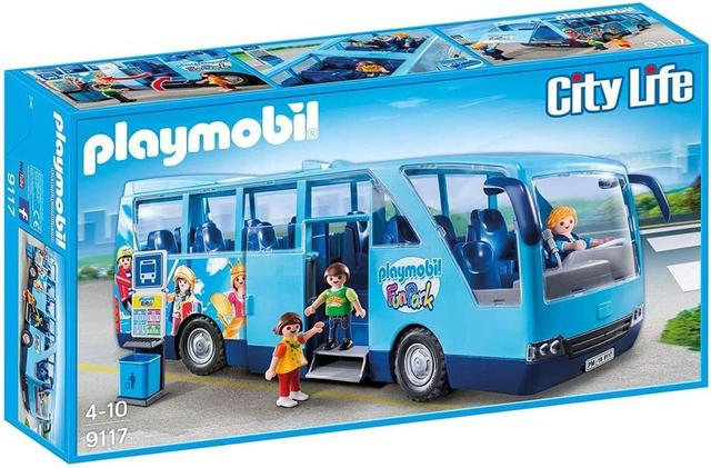 Image du produit Playmobil Bus scolaire, Fun Park (Playmobil City Life)
