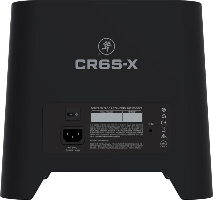 Actual product image Mackie CR6S-X