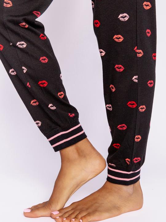 Actual product image Pj Salvage Pyjama bottom "Be mine" black/small patterned (XS)