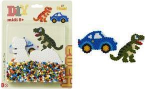 Image du produit Hama Set de perles à repasser grand, Dino (1100pcs)