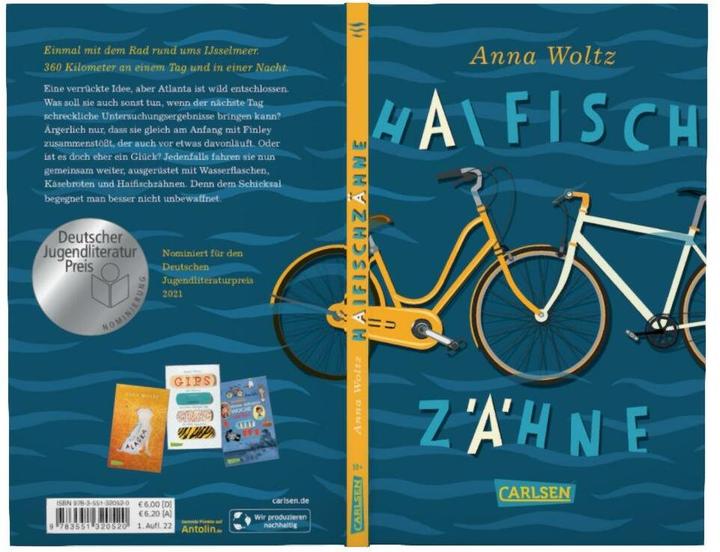 Produktbild Haifischzähne (Deutsch, Anna Woltz, 2022)