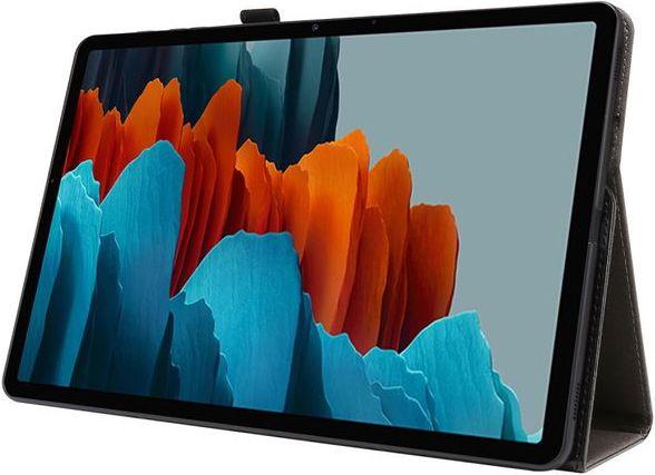 Actual product image MU Classic Dual Fold Crazy Horse Leather Case Cover (Galaxy Tab S7)