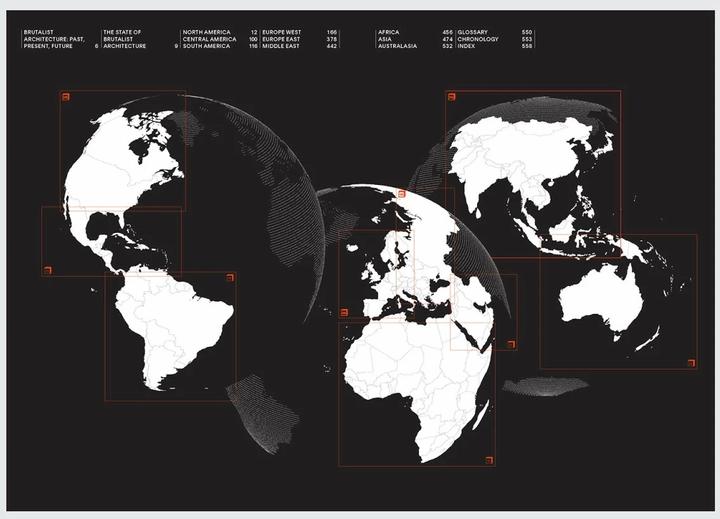Produktbild Atlas of Brutalist Architecture (Englisch, Collectif, 2020)