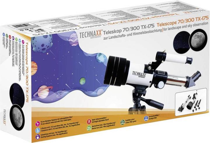 Produktbild Technaxx TX-175 TELESCOPE (3 x, 70 mm)