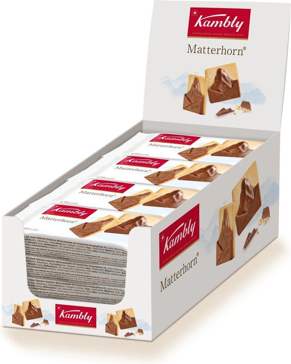 Actual product image Kambly Matterhorn biscuits 16 x 37 g (16 pcs., 37 g)