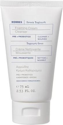 Immagine prodotto Korres Greek Yoghurt Foaming Cream Cleanser 75ml (Schiuma, 75 ml)