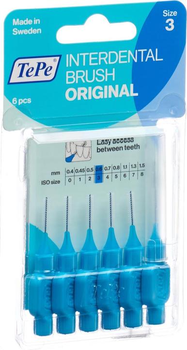 Produktbild TePe Interdental Brush (6 x, 0.60 mm)