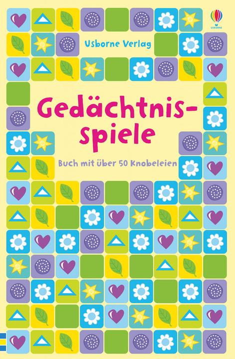 Produktbild Gedächtnisspiele - Buch mit über 50 Knobeleien (Deutsch, Lizzie Barber, Sarah Khan, Non Figg, 2017)