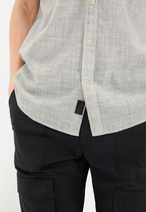 Actual product image Camel Active Kurzarmhemd mit Strukturmuster (XL)