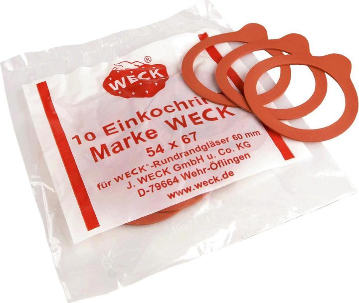 Produktbild Weck Gummiringe (10 Stk., 10000 l)