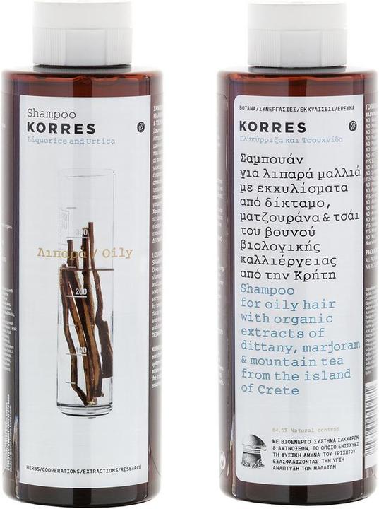 Korres Liquorice & Urtica (250 ml, Flüssiges Shampoo)