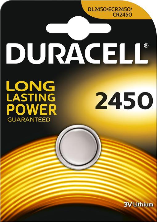 Produktbild Duracell Electronics 2450 (1 Stk., CR2450, 485 mAh)