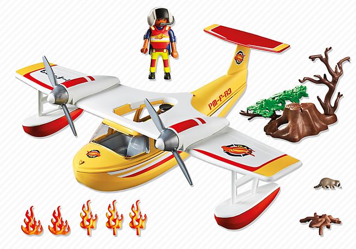 Produktbild Playmobil Löschflugzeug (5560)