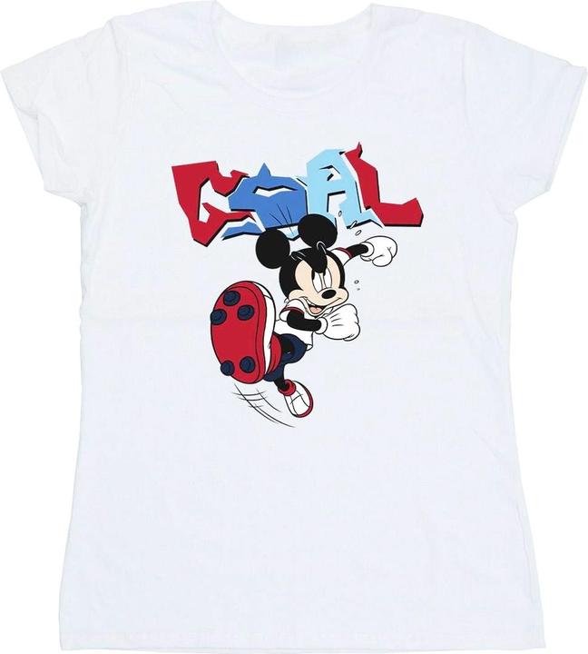Disney Mickey Mouse Goal Striker Pose TShirt (XXL)