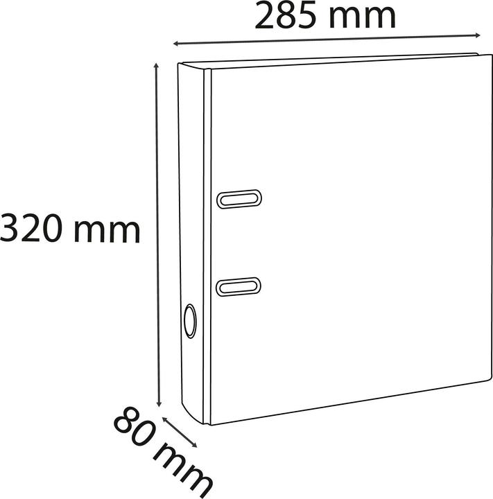 Image du produit Exacompta Dossier (A4, 80 mm, 1 pièce(s))