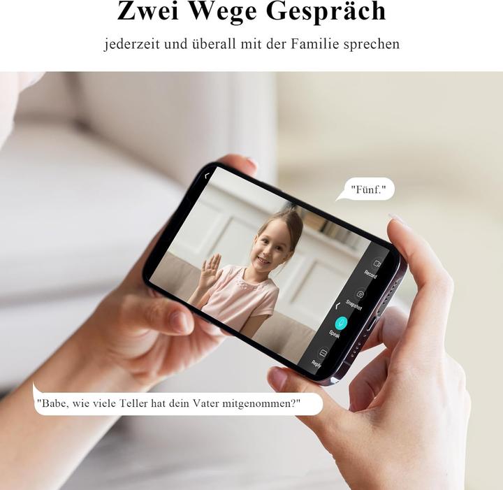 Image du produit WUUK 360° Innenüberwachungskamera mit Auto-Tracking