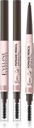 Image du produit Eveline Brow & Go! Eyebrow Pomada In Dark Brown Crayon (Brun foncé)