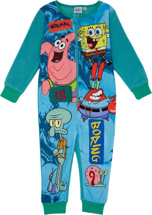 Produktbild Spongebob Squarepants Normal ist langweilig AllinOne Nachtwäsche (128)