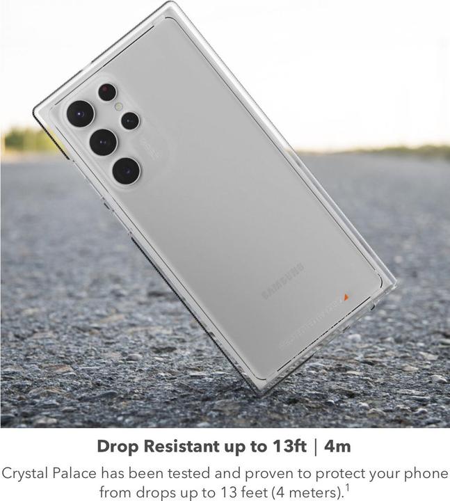 Actual product image gear4 Crystal Palace (Samsung Galaxy S22 Ultra)