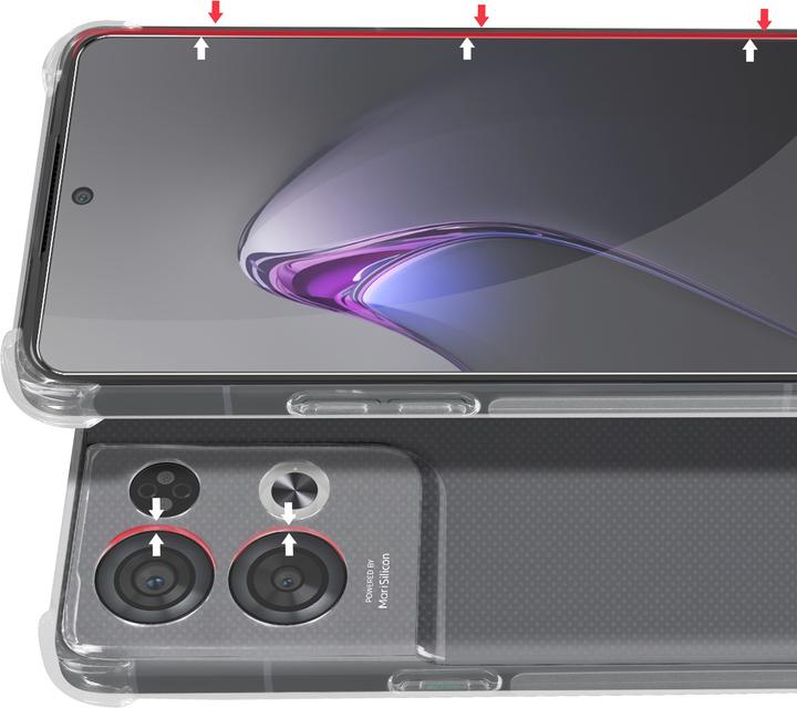 Produktbild Avizar Premium Schutz-Set: Hülle + Folie Series (OPPO Reno8 Pro)