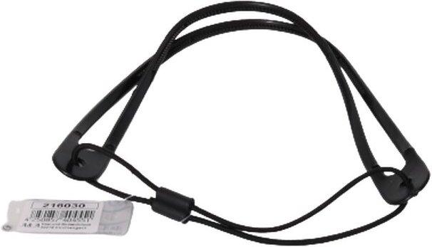 A&A elastischer Haarreifenstyler schwarz