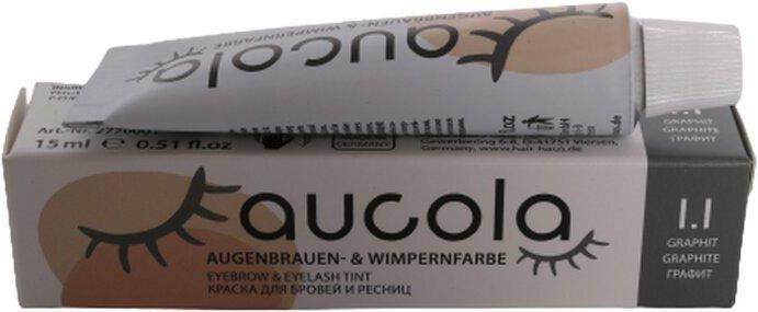 Produktbild Aucola Augenbrauen- & Wimpernfarbe 1.1 graphit 15ml