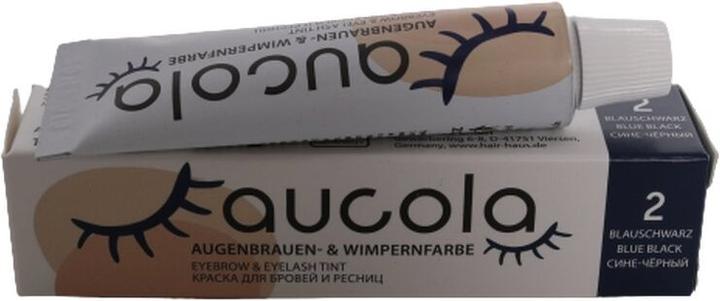 Actual product image Aucola Eyebrow & Lash Colour 2 Blue Black 15ml