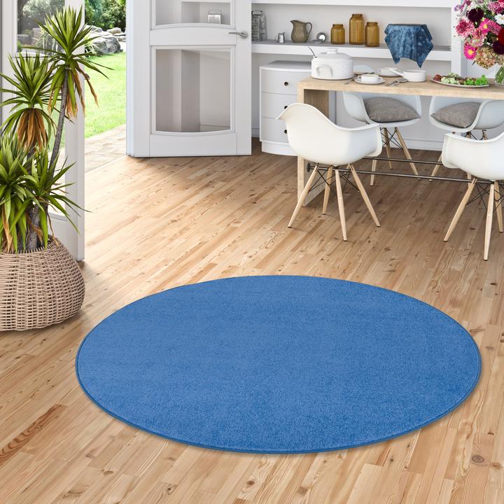 Produktbild Snapstyle Trend Velours Teppich (Ø 133 cm)