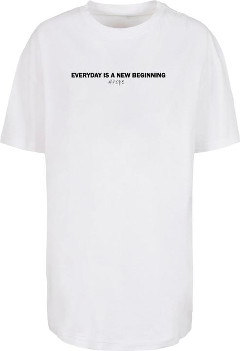 Actual product image Merchcode Ladies Hope Oversized Boyfriend Tee - 118397 (M)