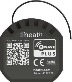 Actual product image Heatit HEAE4512671 - ZM Single Relay 16A Z-Wave 700 series