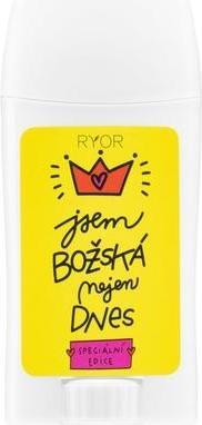 Actual product image Ryor PuraVida Jsem BOZSKA deodorant cream for women - 50 ml (Crème, 50 ml)