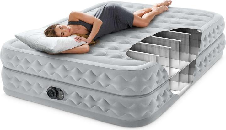 Immagine prodotto Intex Letto ad aria Queen Supreme Air-Flow (150 x 200 cm)