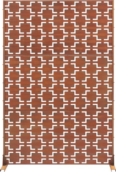 Image du produit Casa.Pro Trennwand Basciano Cortenstahl 180x120 cm Edelrost (180 x 120 x 40 cm)