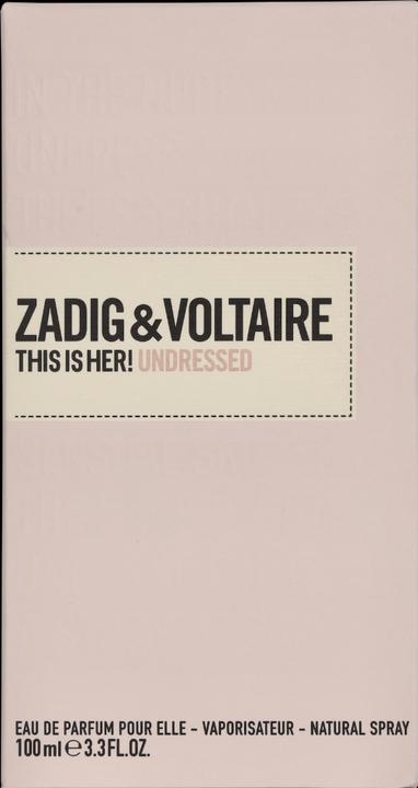 Actual product image Zadig & Voltaire This is Her. (Eau de parfum, 100 ml)