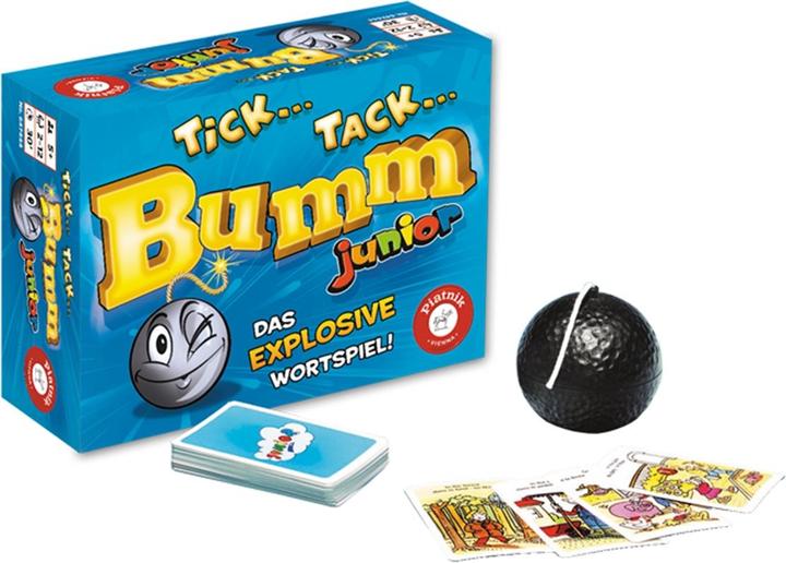 Actual product image Piatnik Tick Tack Boom Junior (German)