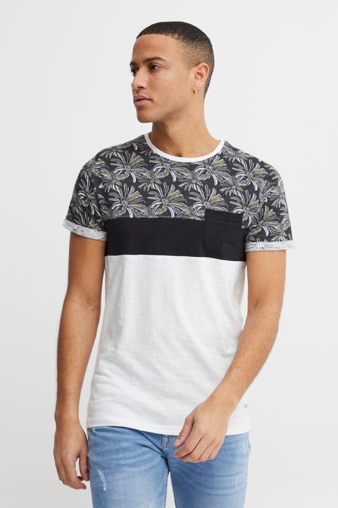 Immagine prodotto Solid Florian T-Shirt Con Disegno Maglietta A Manica Corta Da Uomo Con Girocollo In Cotone 100% (XL)
