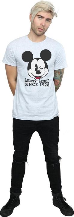 Immagine prodotto Disney Mickey Mouse Since 1928 Maglietta Uomo (M)