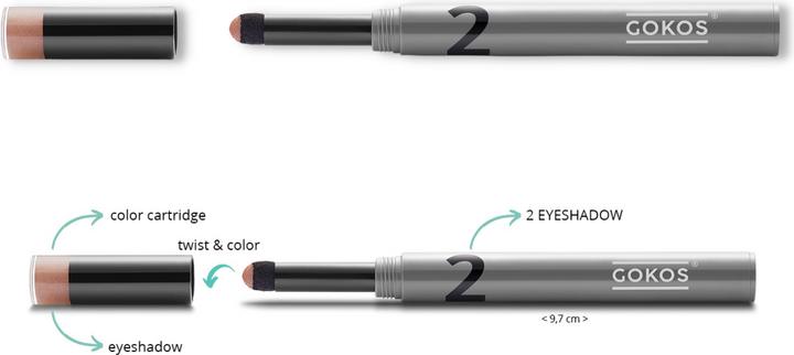 Produktbild Gokos Eyecolor (210 Lazy Afternoon)